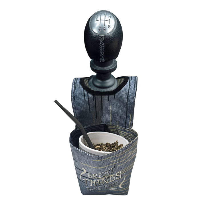 BOLSITA DE AUTO PORTA MATE - GREAT THINGS